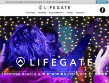 Tablet Screenshot of lifegatechurch.org